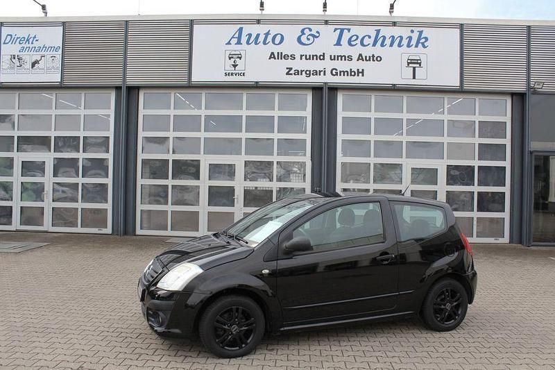 Gebraucht Citroën C2 60 PS (44 kW) 2008 Schwarz Kleinwagen
