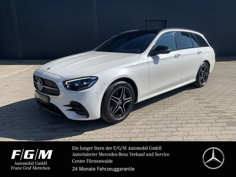 Gebraucht Mercedes E300 AMG 265 PS (194 kW) 2023 Manufaktur diamantweiß bright Kombi