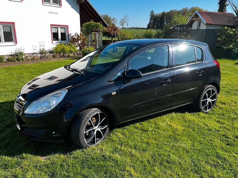 Schwarz Gebraucht 2008 Opel Corsa Kleinwagen | 2.950 € (Fairer Preis) - Bild 1/4