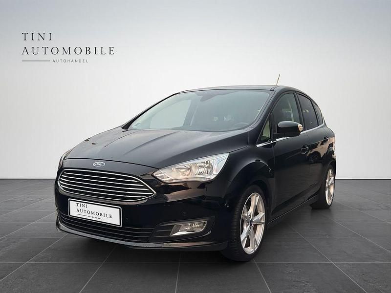 Schwarz Gebraucht 2016 Ford C-MAX Titanium Van / Kleinbus | 5.800 € (Fairer Preis) - Bild 1/4