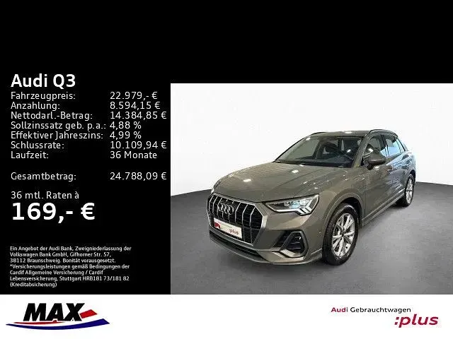 Gebraucht Audi Q3 S-Line 245 PS (180 kW) 2022 Chronosgrau metallic SUV