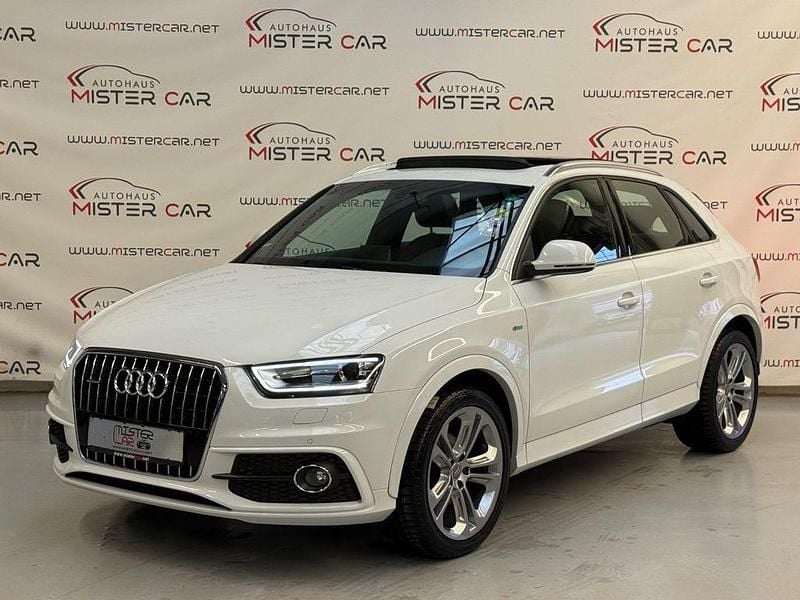 Gletscherweiss Gebraucht 2013 Audi Q3 S-Line SUV | 16.890 € (Fairer Preis) - Bild 1/4