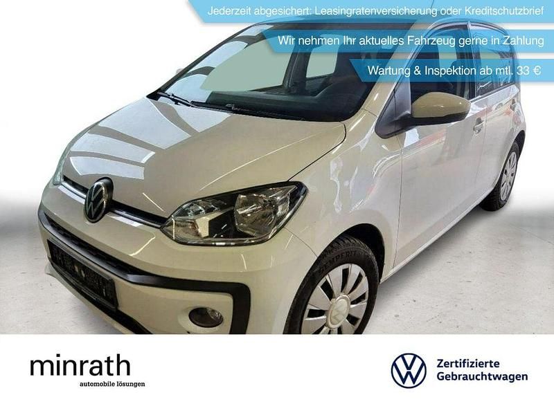 Gebraucht VW up! move up! 65 PS (47 kW) 2023 Weiß Kleinwagen