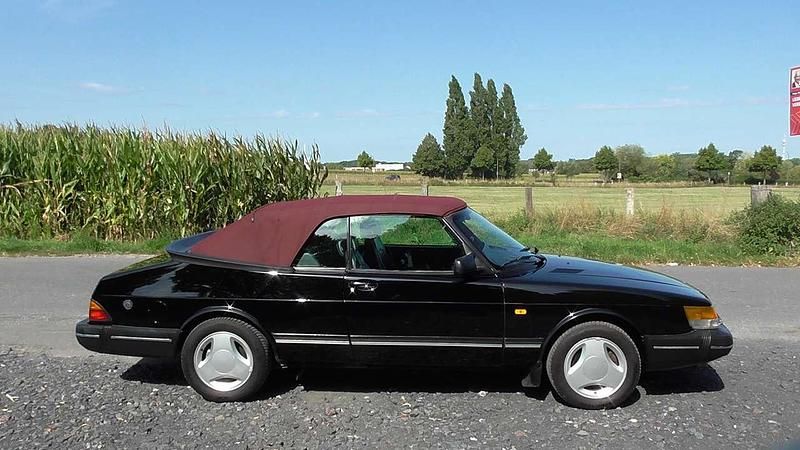 Gebraucht Saab 900 Cabriolet 126 PS (92 kW) 1990 Schwarz Cabrio