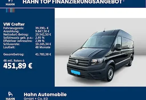 Gebraucht VW Crafter 140 PS (102 kW) 2025 Schwarz Van