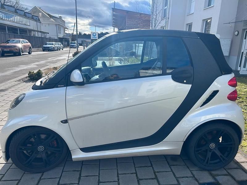 Gebraucht Smart ForTwo Cabrio Brabus 84 PS (61 kW) 2010 Weiß Cabrio