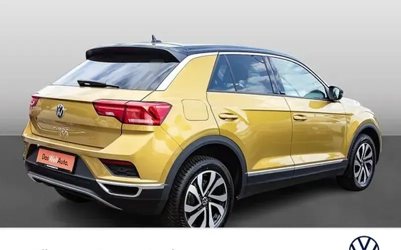 Brugt VW T-Roc Active 150 HK (110 kW) 2021 Gul SUV