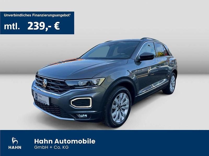 Indiumgrau metallic Gebraucht 2021 VW T-Roc Sportline SUV | 27.830 € (Guter Preis) - Bild 1/3