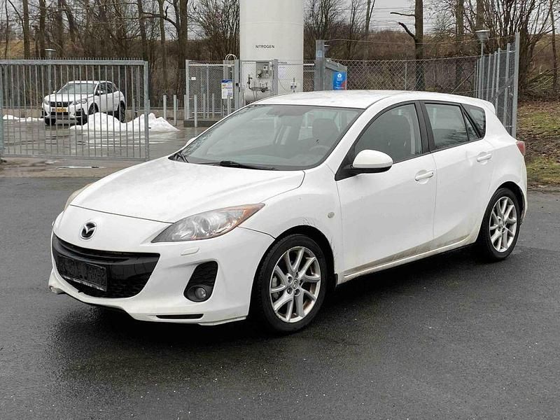 Gebraucht Mazda 3 Prime-Line 116 PS (85 kW) 2012 Weiß Limousine