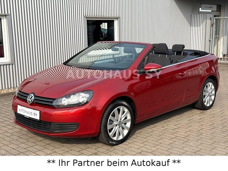 Gebraucht VW Golf Cabriolet S 140 PS (102 kW) 2013 Rot Cabrio