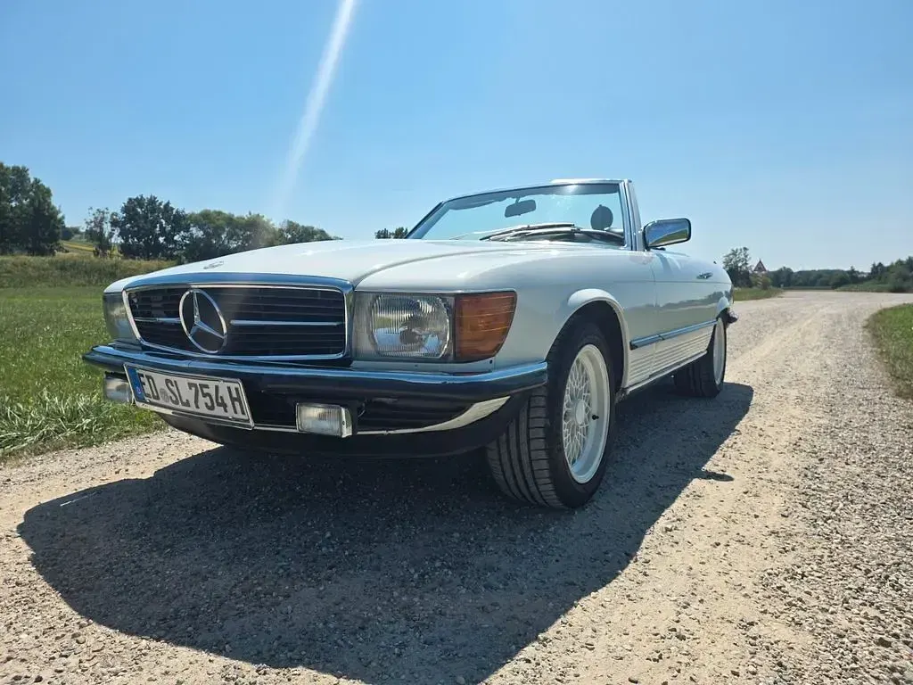 Gebraucht Mercedes SL280 185 PS (136 kW) 1983 Weiß Cabrio