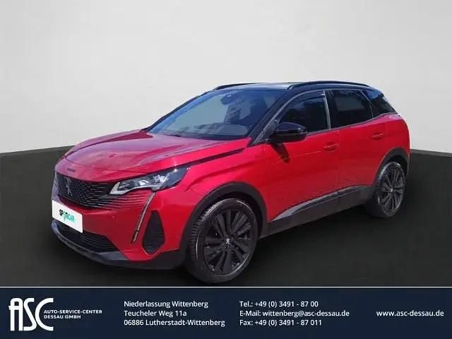 Rot Gebraucht 2021 Peugeot 3008 SUV | 26.485 € (Fairer Preis) - Bild 1/4
