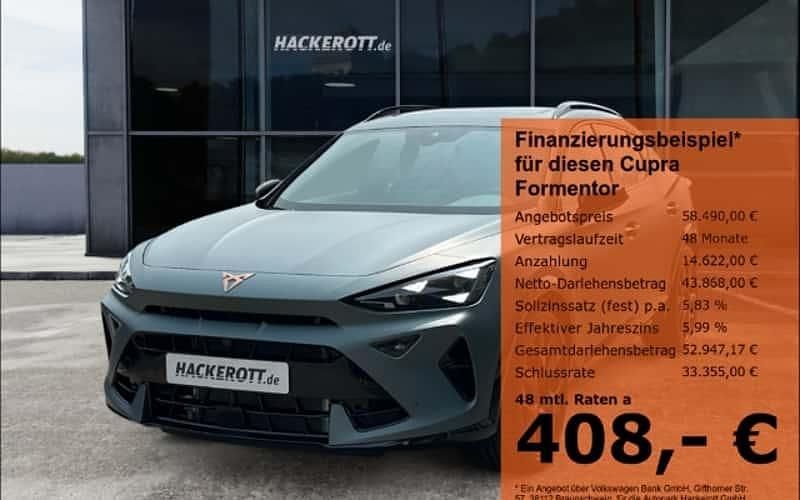Grau Gebraucht 2025 Cupra Formentor VZ SUV | 43.980 € (Etwas zu teuer) - Bild 1/4
