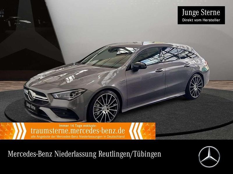 Grau Gebraucht 2022 Mercedes CLA35 AMG AMG Limousine | 42.990 € (Fairer Preis) - Bild 1/3