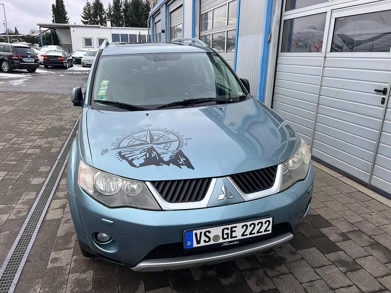 Blau Gebraucht 2008 Mitsubishi Outlander Instyle SUV | 2.500 € - Bild 1/4
