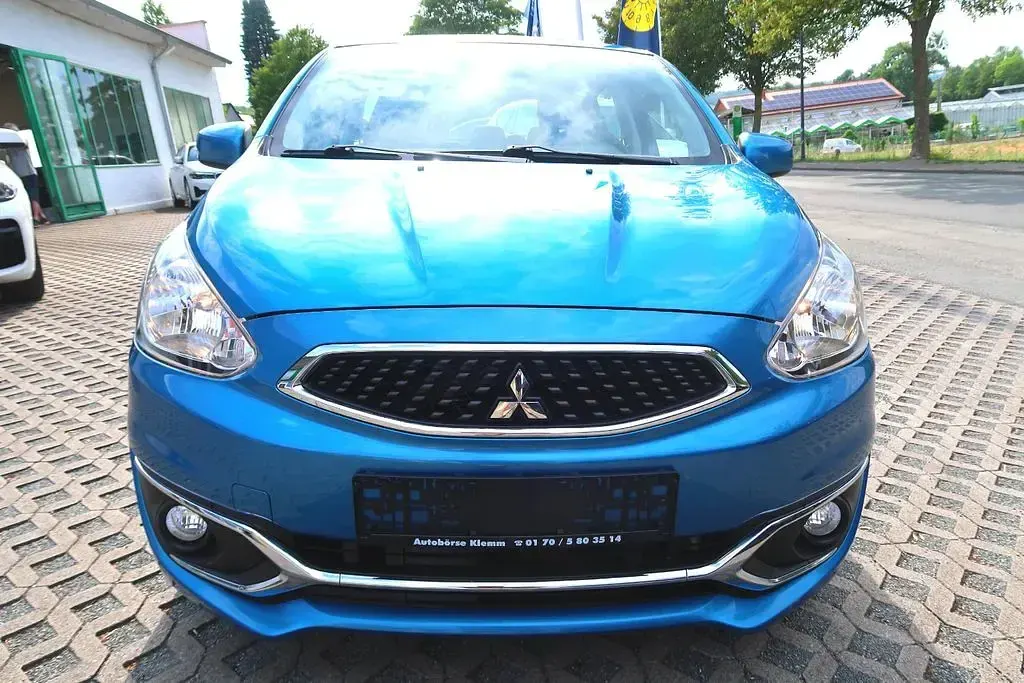Gebraucht Mitsubishi Space Star 71 PS (52 kW) 2020 Blau Kleinwagen