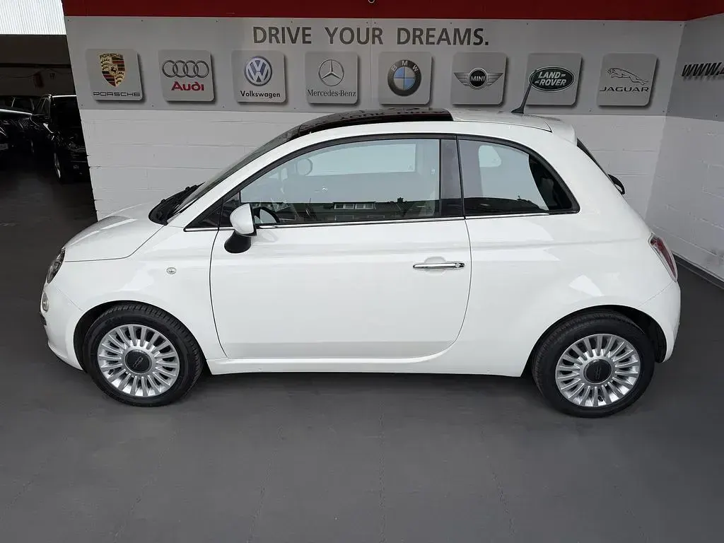 Gebraucht Fiat 500 Lounge 86 PS (63 kW) 2013 Weiss Limousine