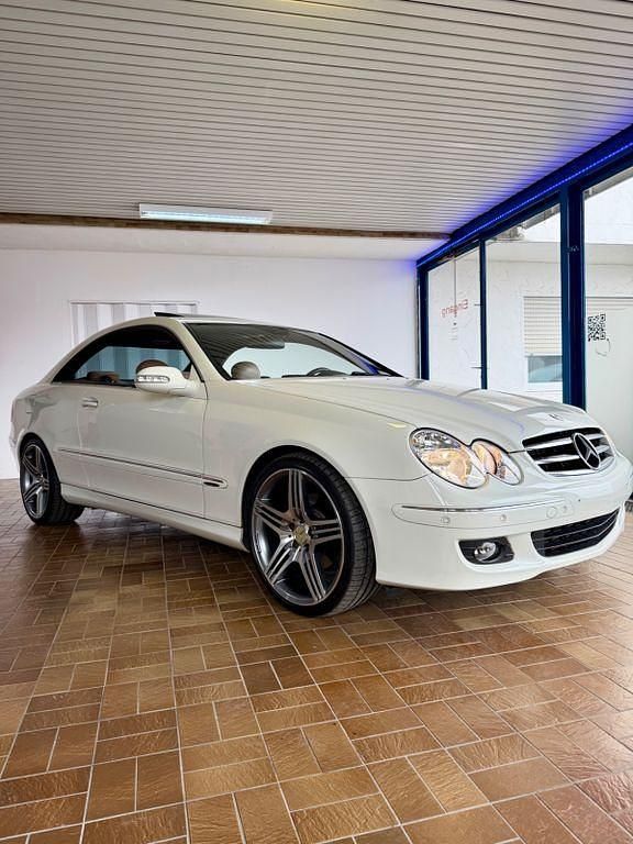 Gebraucht Mercedes CLK200 Avantgarde 184 PS (135 kW) 2007 Weiß Coupé