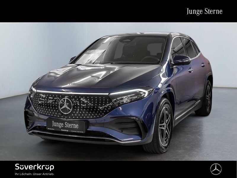 Blau Gebraucht 2024 Mercedes EQA250+ AMG SUV | 39.425 € (Guter Preis) - Bild 1/4