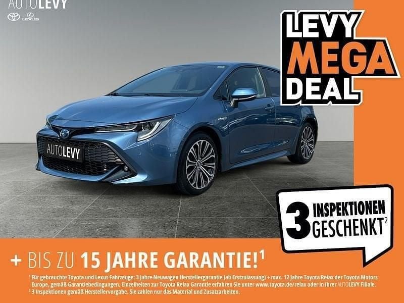 Blau (metallic) Gebraucht 2019 Toyota Corolla Club Limousine | 19.990 € (Fairer Preis) - Bild 1/4