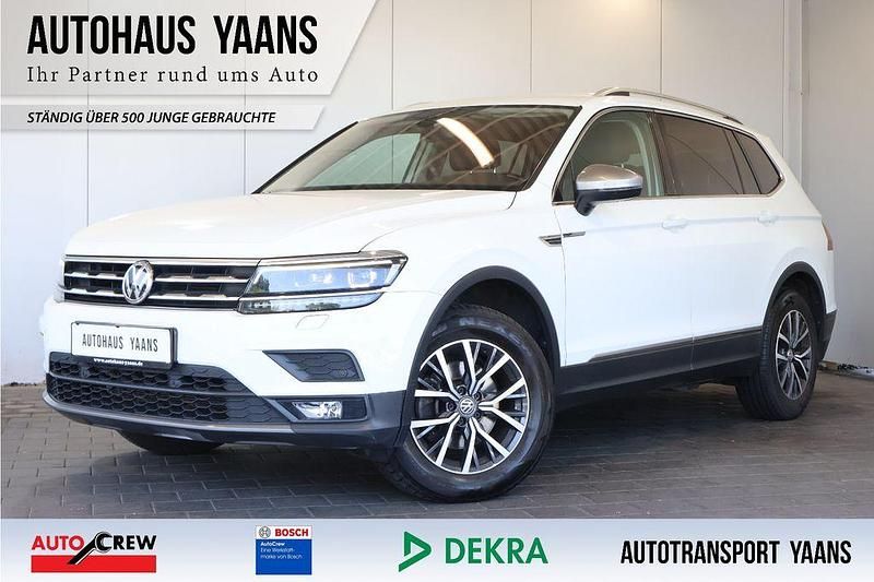 Weiß Gebraucht 2019 VW Tiguan Allspace Comfortline SUV | 20.489 € (Guter Preis) - Bild 1/4