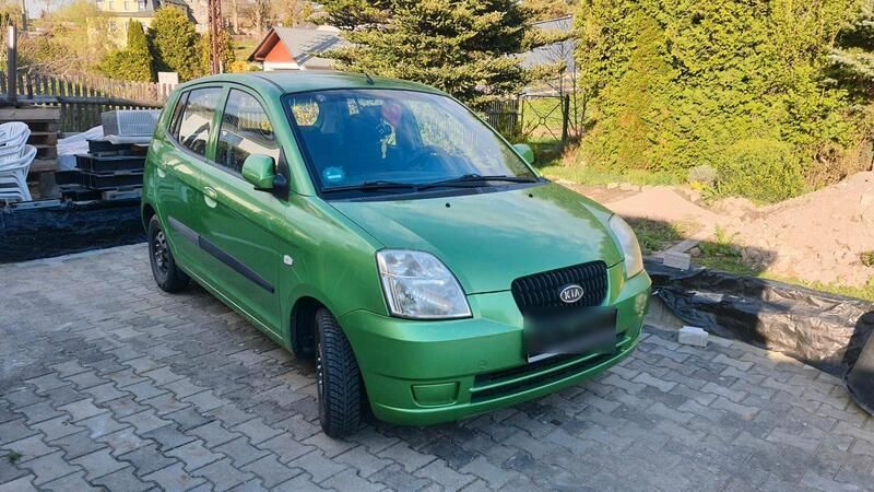 Grün Gebraucht 2004 Kia Picanto 2 Kleinwagen | 699 € (Guter Preis) - Bild 1/4