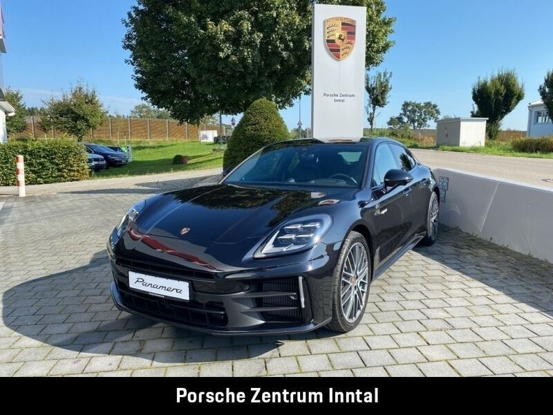 Tiefschwarzmetallic Neu 2024 Porsche Panamera 4 Limousine | 159.060 € (Etwas zu teuer) - Bild 1/4