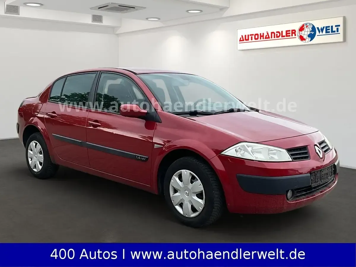 Gebraucht Renault Mégane Authentique 98 PS (72 kW) 2005 Rot Limousine