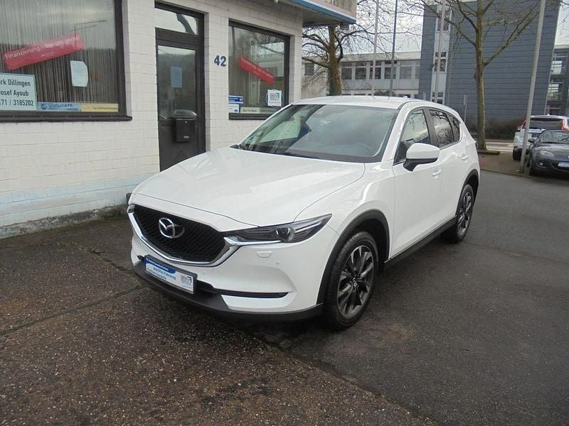 Gebraucht Mazda CX-5 Exclusive-Line 150 PS (110 kW) 2018 Weiß SUV