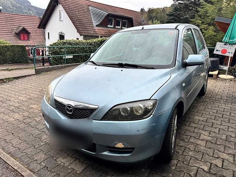 Gebraucht Mazda 2 90 PS (66 kW) 2007 Blau Kleinwagen
