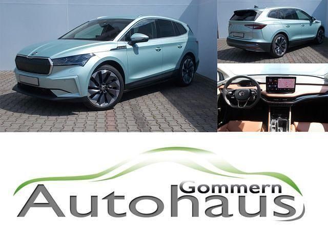 Silber Gebraucht 2022 Skoda Enyaq iV ecoSuite SUV | 44.950 € (Teuer) - Bild 1/4