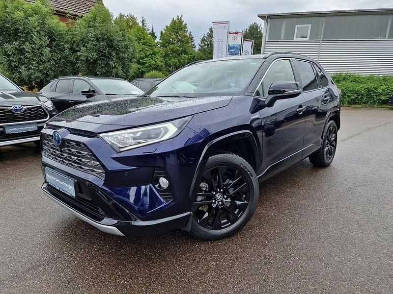 Nagoyablau (metallic) Gebraucht 2021 Toyota RAV4 Style SUV | 35.990 € (Teuer) - Bild 1/4