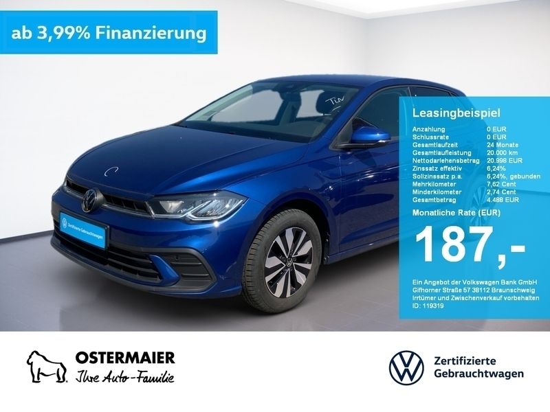 Deep black perleffekt Gebraucht 2024 VW Polo Move Kleinwagen | 21.480 € (Fairer Preis) - Bild 1/4