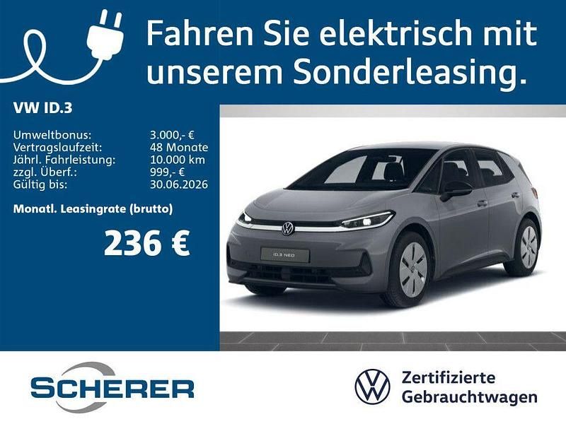 Neu VW ID.3 125 kW (170 PS) 2026 Grau Kleinwagen