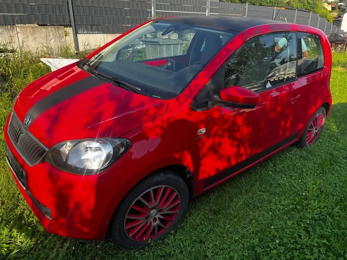 Gebraucht Skoda Citigo 60 PS (44 kW) 2012 Rot Kleinwagen