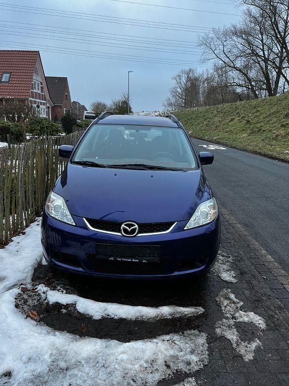 Gebraucht Mazda 5 Exclusive 145 PS (106 kW) 2006 Blau Van / Kleinbus