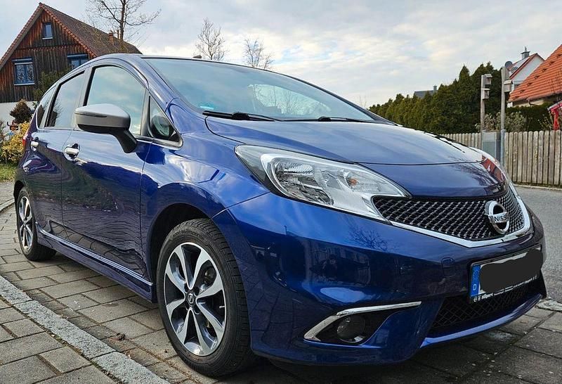 Gebraucht Nissan Note N-TEC 90 PS (66 kW) 2015 Blau Kleinwagen