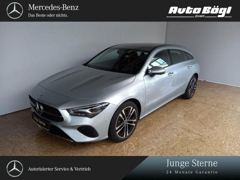 Lack hightechsilber (metallic) Gebraucht 2024 Mercedes CLA180 Shooting Brake Kombi | 29.459 € - Bild 1/3