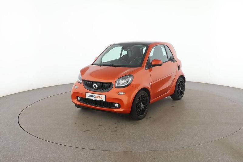 Orange Gebraucht 2018 Smart ForTwo Coupé Prime Kleinwagen | 12.120 € (Fairer Preis) - Bild 1/3