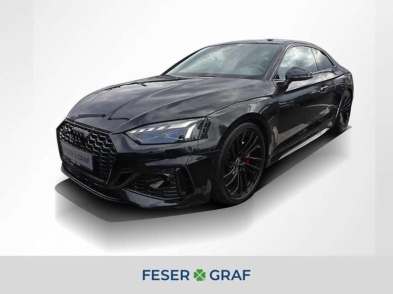 Mythosschwarz metallic Gebraucht 2023 Audi RS5 Ambiente Coupé | 62.880 € (Superpreis) - Bild 1/4
