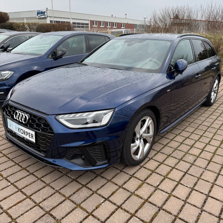 Gebraucht Audi A4 S-Line 204 PS (150 kW) 2021 Blau Kombi