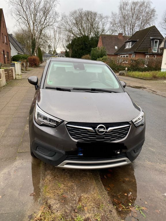 Grau Gebraucht 2021 Opel Crossland Business SUV | 11.500 € (Guter Preis) - Bild 1/4