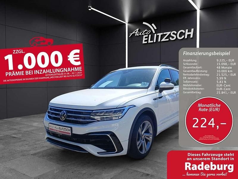 Weiß Gebraucht 2023 VW Tiguan R-line SUV | 30.750 € (Fairer Preis) - Bild 1/3