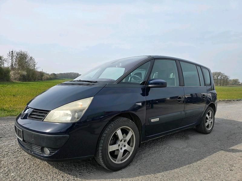 Gebraucht Renault Espace 136 PS (100 kW) 2003 Blau Van / Kleinbus