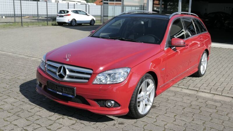 Rot Gebraucht 2010 Mercedes C180 AMG Kombi | 11.990 € (Teuer) - Bild 1/4