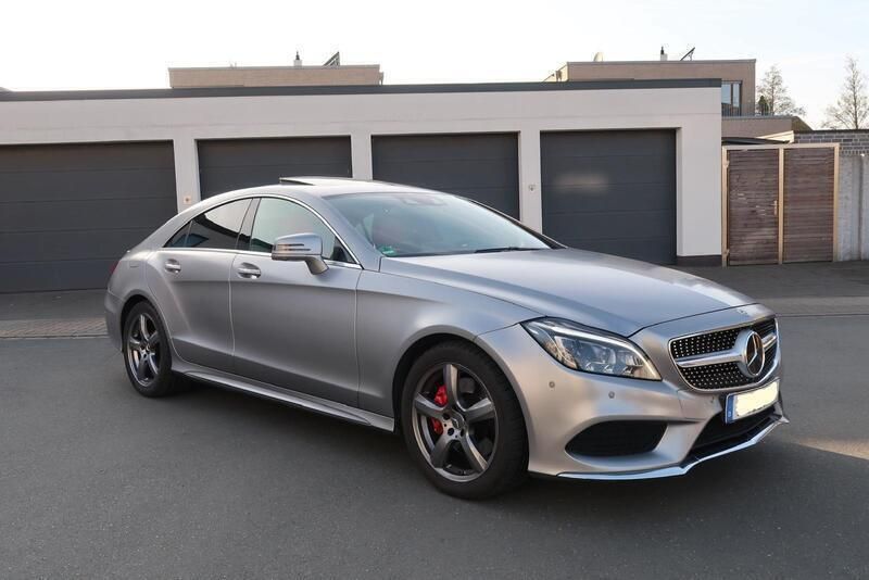 Grau Gebraucht 2015 Mercedes CLS400 AMG Coupé | 34.550 € - Bild 1/4