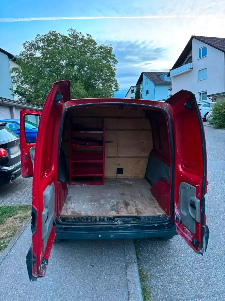 Gebraucht Renault Kangoo 61 PS (44 kW) 2007 Rot Van / Kleinbus