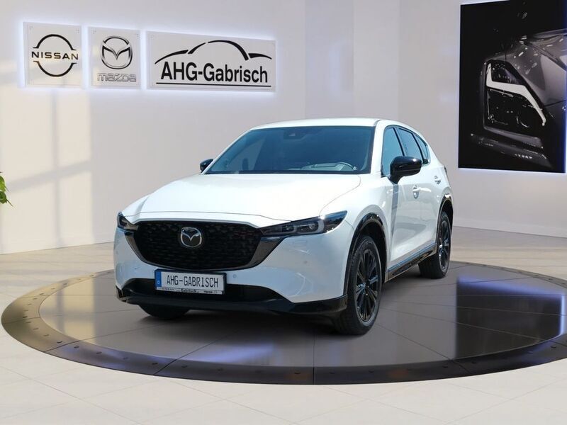 Rhodiumwhite Neu 2024 Mazda CX-5 Homura-Line SUV | 42.290 € (Teuer) - Bild 1/4