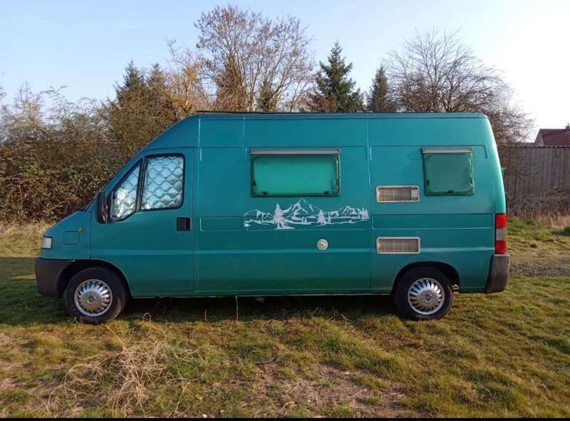 Grün Gebraucht 2000 Fiat Ducato Van | 16.999 € - Bild 1/4
