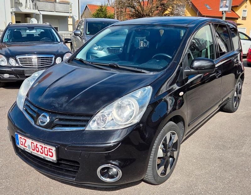 Gebraucht Nissan Note I-Way 88 PS (64 kW) 2013 Schwarz Kleinwagen